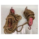 Two Rope Hoists