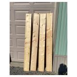 4   Pine Boards. 1x8x6