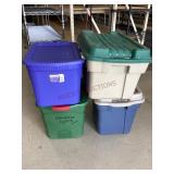 Four Assorted Totes