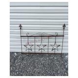 Unique Metal Garden Fence