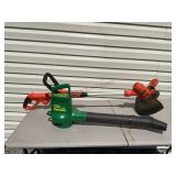 Black + Decker Weed Eater & Leaf Blower
