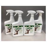 Four Bottles Bobbex Deer Repellent