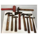 Assorted Hammers and More