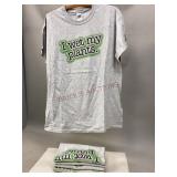 Five 'I Wet My Plants' T-Shirts Size Large