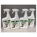 Four Bottles of Bobbex Deer Repellent