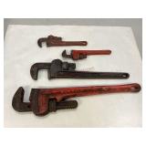 Assorted Pipe Wrenches