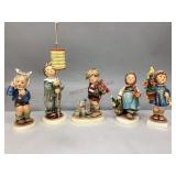 Five M.I.Hummel Collectible Figurines
