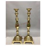 Pair of Brass Candlesticks