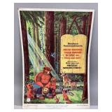Vintage State Forestry Dep. Poster
