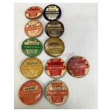 Vintage 1950-59 Pa. Resident Fishing Licenses