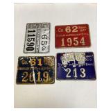 Assorted Antique Penna. Hunting Licenses