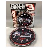 Vintage Dale Earnhardt Plastic Wall Clock