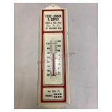 Vintage Teece Lumber & Supply Thermometer