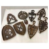 Vintage Cast Iron Trivets & Sad Iron Trivets