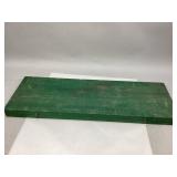 Wooden Box Contains Horseshoes & Pegs