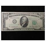 Series 1950 A Ten Dollar Bill