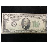 Series 1934 A Ten Dollar Bill