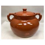 Vintage Ceramic Lidded Bean Pot