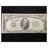 Series 1934 A Ten Dollar Bill