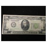 Series 1934 Twenty Dollar Bill