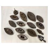 Collection of Antique Sad Irons & More