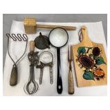 Miscellaneous Vintage Kitchen Utensils