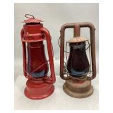 Two Kerosene Lanterns