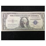 Series 1935 D Silver Certificate One Dollar Bill