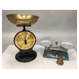 Two Vintage Collectible Scales