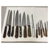 Assortment of Kitchen Knives