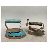 Electric and Gas Sad Iron