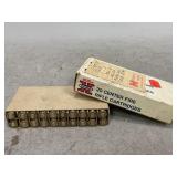 Western Super X Center Fire .222 Cartridges
