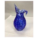 Vintage MCM Murano-Style Art Glass Vase