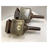 Pair of Vintage Carriage Lamps