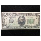 Series 1934 C Twenty Dollar Bill