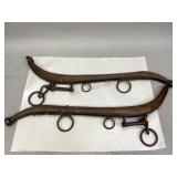 Set of Antique Horse Collar Hames