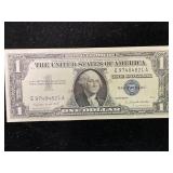 Series 1957 A Silver Certificate One Dollar Bill