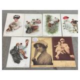 Vintage Portrait Post Cards