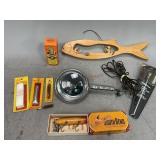 Gun Cleaning and Fishing Lot