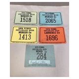 Vintage Penna. Antlerless Deer Licenses
