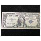 Series 1957 A Silver Certificate One Dollar Bill