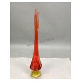Possibly Vintage Viking Glass Swung Vase