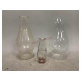 Clear Glass Chimneys