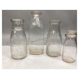 Assorted Vintage Glass Bottles