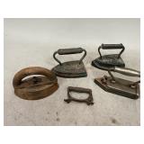Vintage Cast Iron Sad Irons