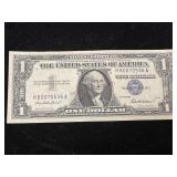Series 1957 Silver Certificate One Dollar Bill