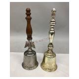 Two Vintage Collectible Bells