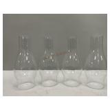 Clear Glass Chimneys