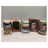Budweiser Beer Steins