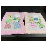 Patchwork Appliquï¿½ Baby Quilts